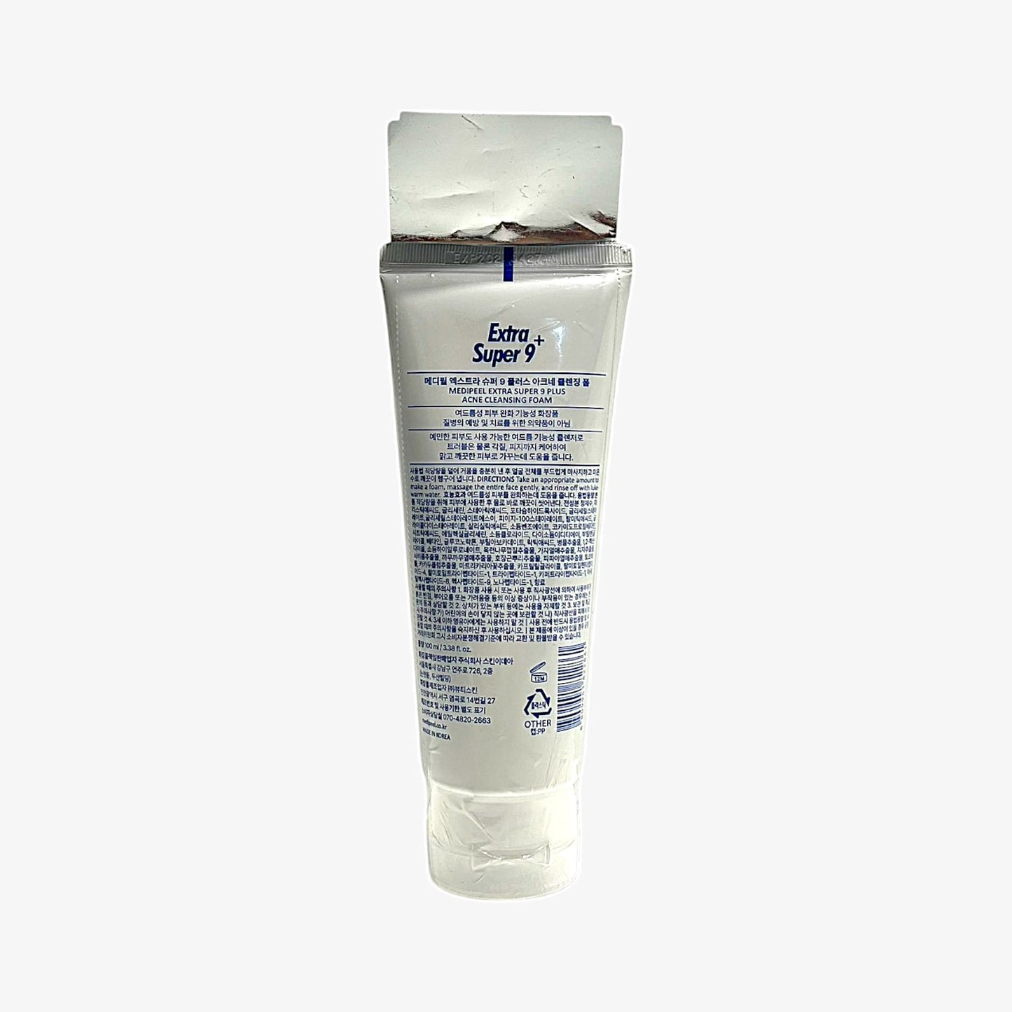acne face wash with korean acne cleanser