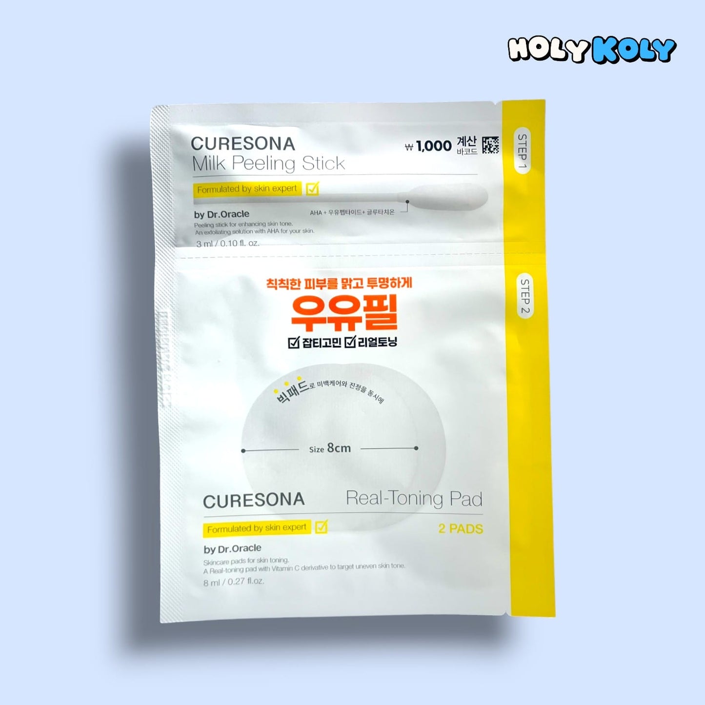 skin brightening treatment at home with CURESONA Real Toning Kit