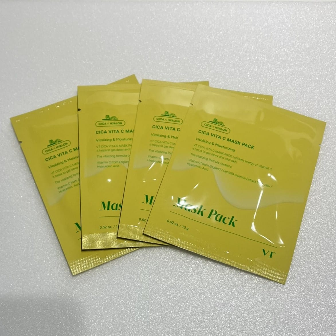 glowing skin sheet mask vitamin c face pack
