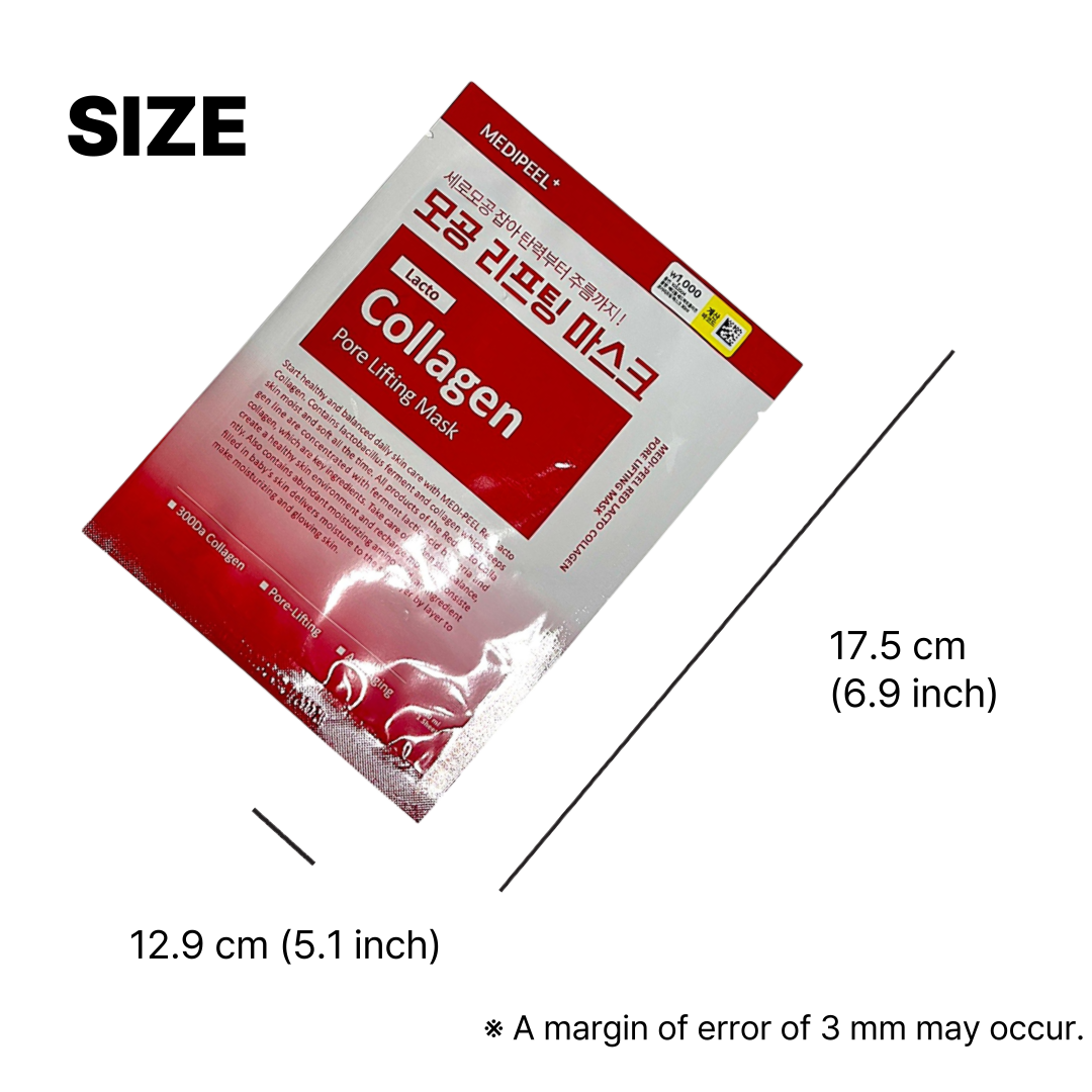 pore tightening mask with red collagen formula