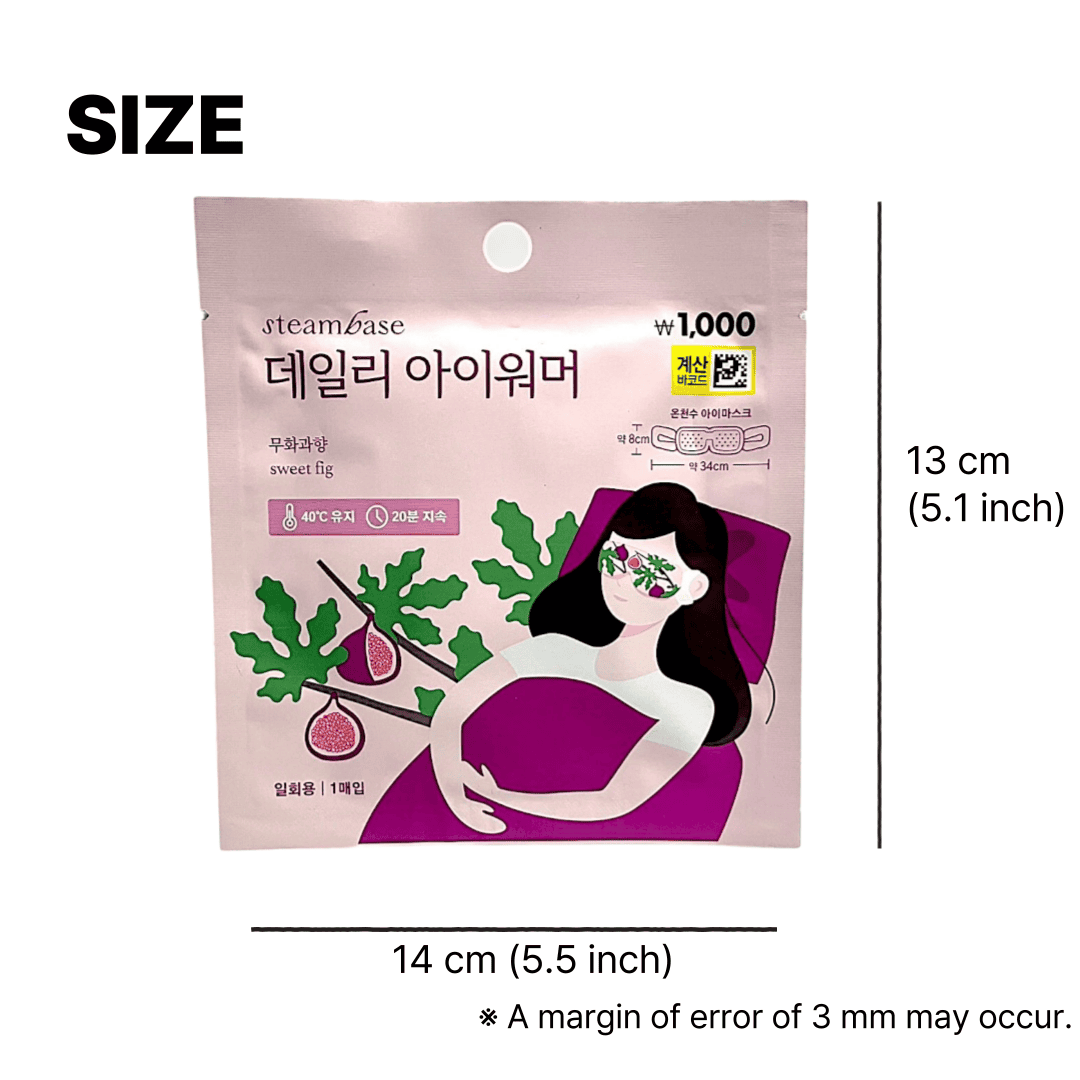 Korean skincare eye mask with fruity aroma