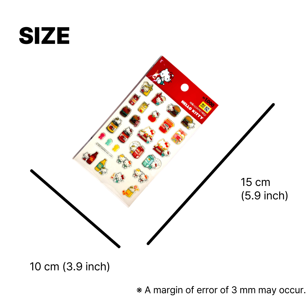 adorable sanrio stickers for diaries and photos