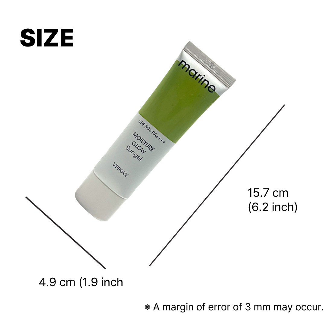 luminous finish sunscreen with marine hydration