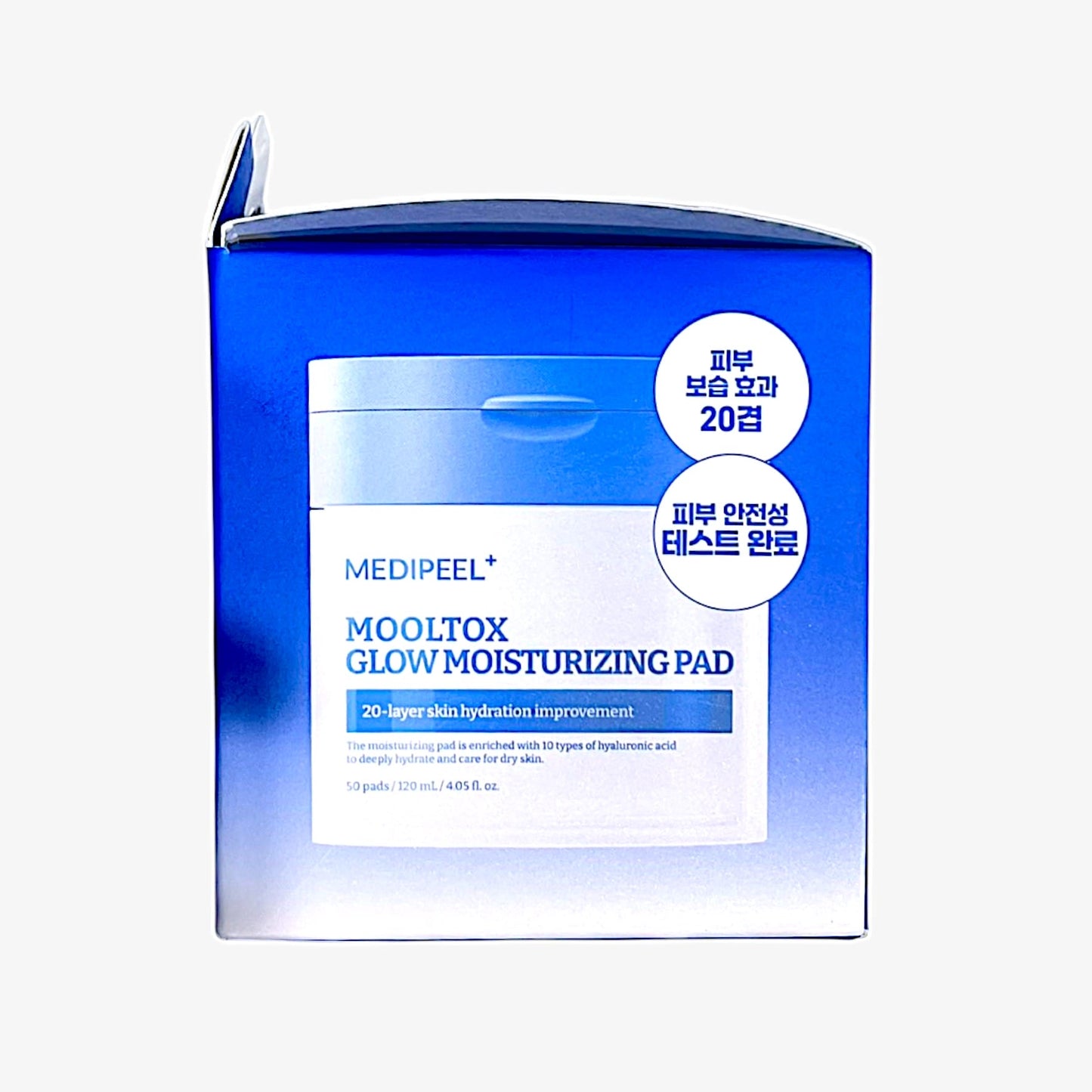 Korean hydrating toner pads for dewy skin