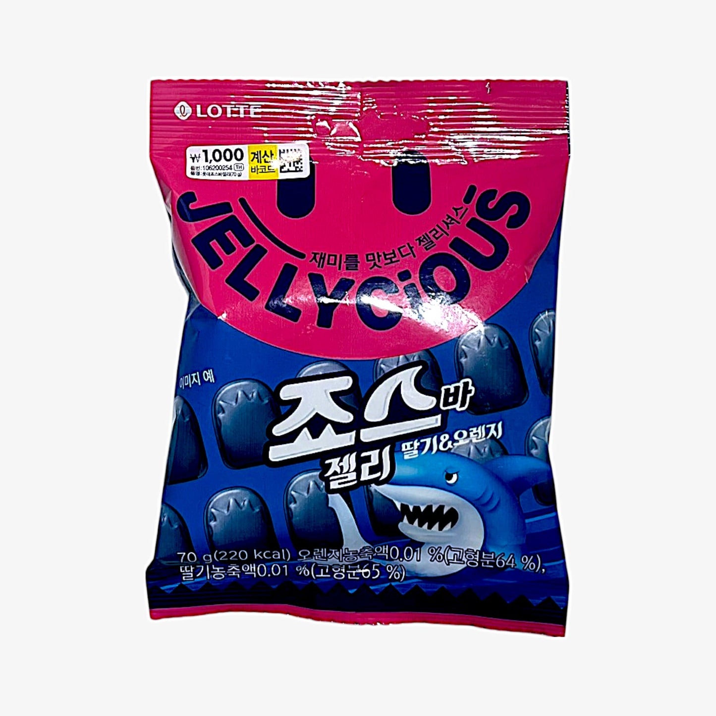 korean jaws bar jelly candy – Lotte Jellycious Jaws
