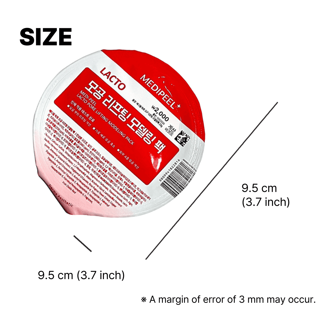 modeling mask for large pores with korean skincare