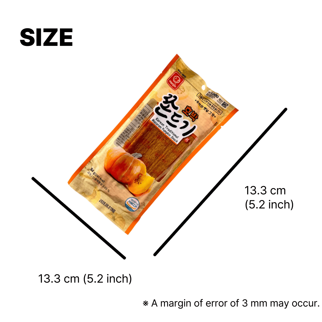 korean traditional candy pumpkin flavor