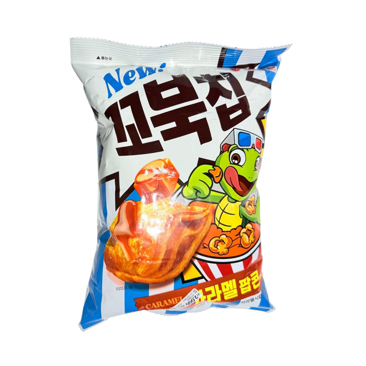 korean turtle chips snack – Orion Turtle Chips Caramel Popcorn