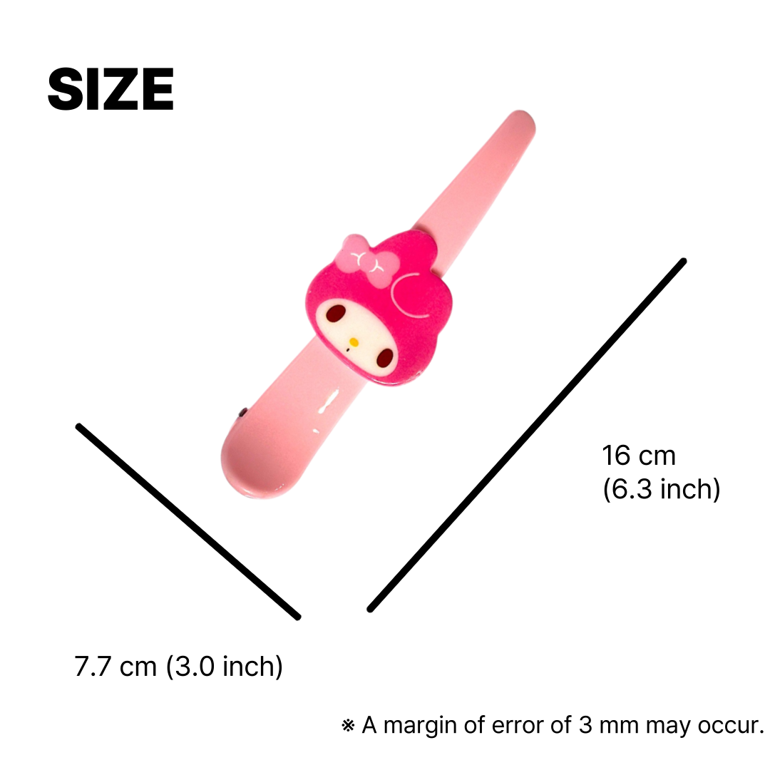 cute my melody hair clips for washing face – My Melody Long Hair Clip