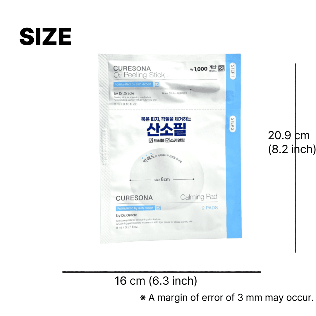 Korean skincare pimple remedies in a kit