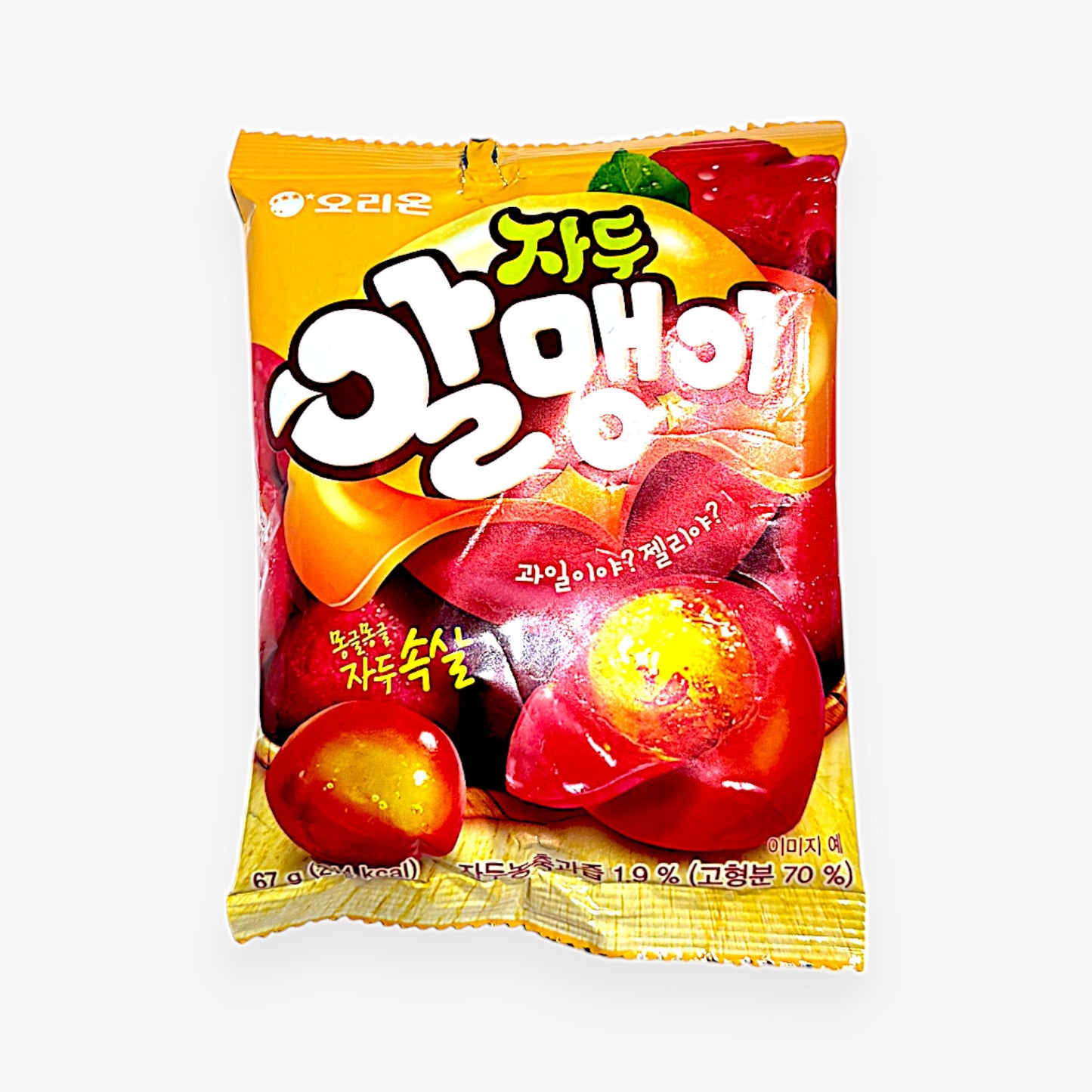korean plum gummy snack – Plum Core Jelly Candy 67g