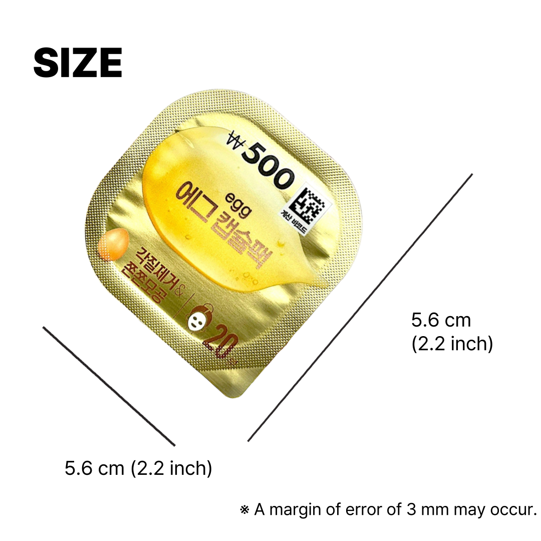 korean skincare egg mask for blackheads
