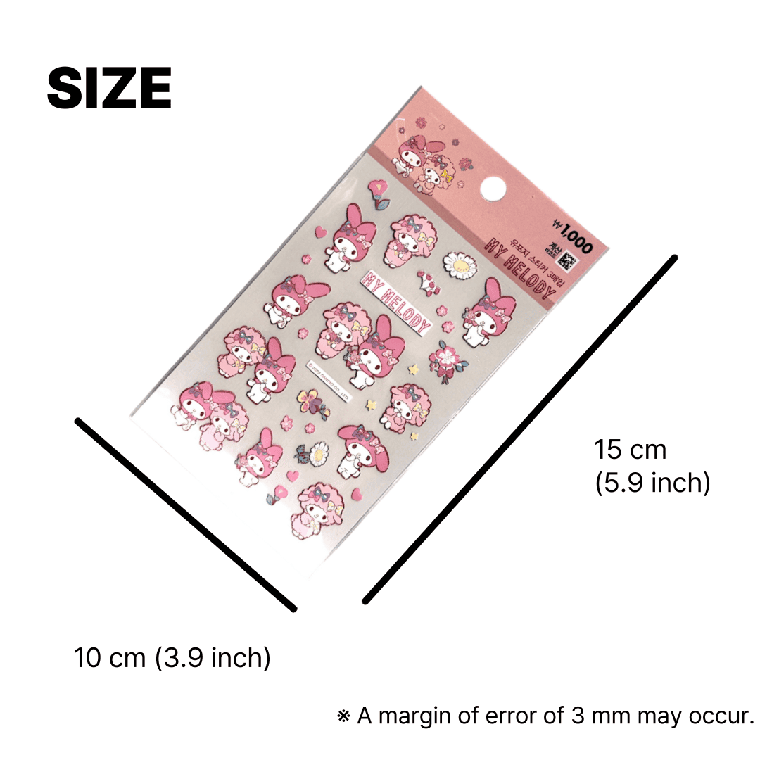 cute sanrio stickers for kawaii gift ideas