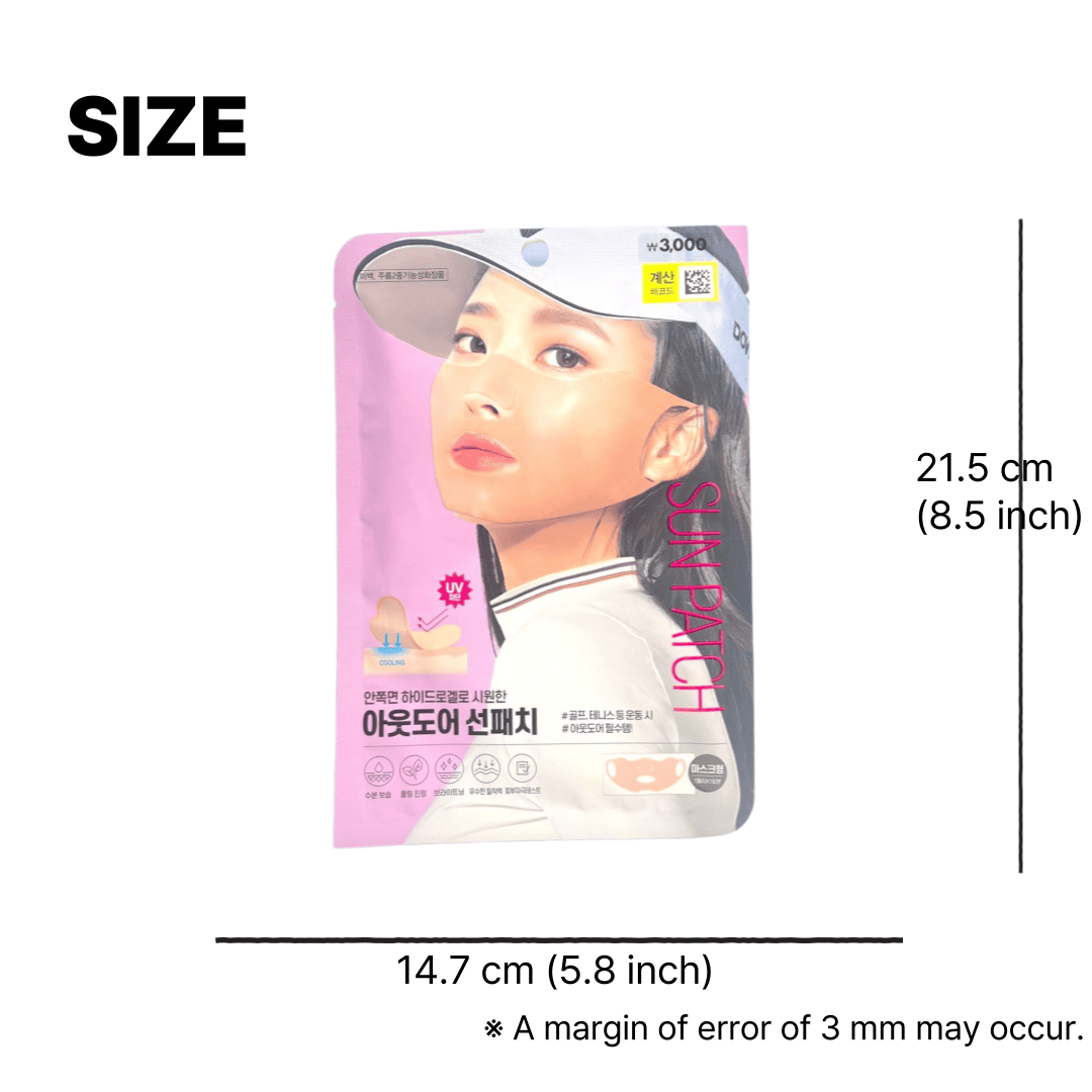 hydrogel face mask for led use on cheeks
