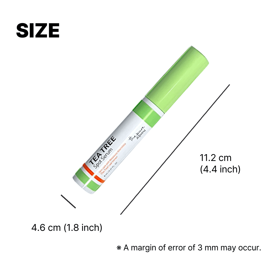 anti-acne tea tree serum for troubled skin