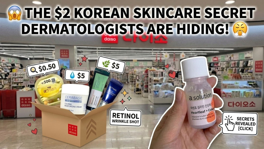 5 Korean skincare products under $5 dermatologist picks — K-Beauty Cica Ceramide Retinol Calamine sourced from Korea | HOLYKOLY