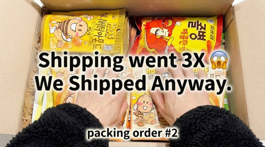 HOLYKOLY ships Korean Snacks to Middle East despite tripled shipping cost — a promise kept