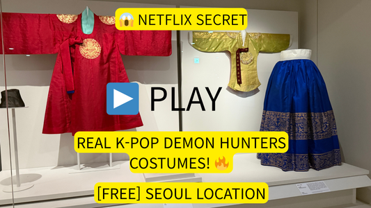 National Palace Museum Korea entrance where K-Pop Demon Hunters Netflix real costumes displayed Seoul