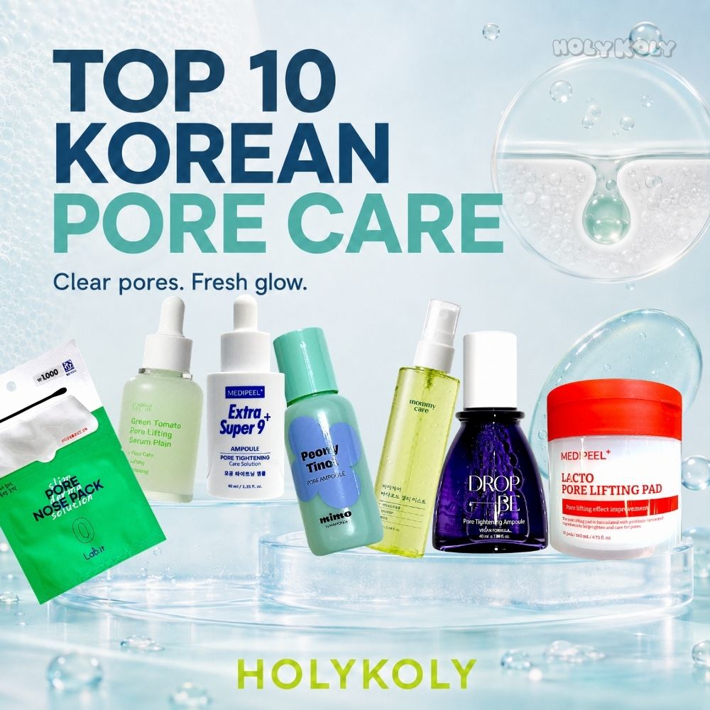 Korean Pore Care Collection — 10 products curated from Korea by HOLYKOLY