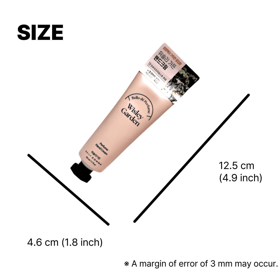 perfume with vanilla alcohol-free hand cream