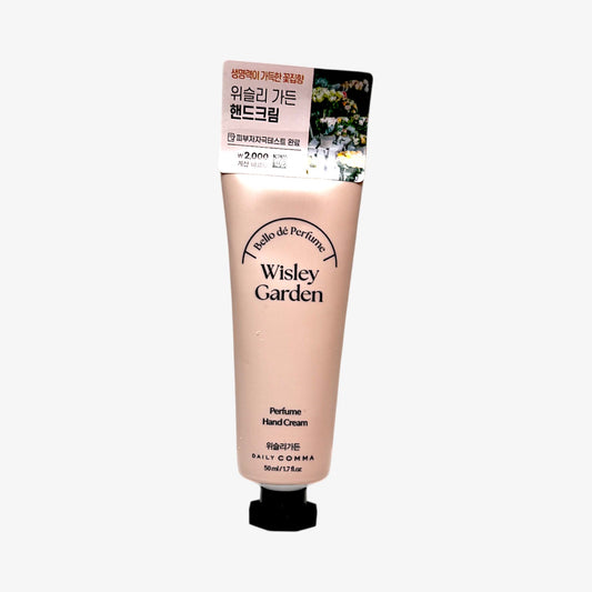 floral scented hand cream wisley garden daily comma