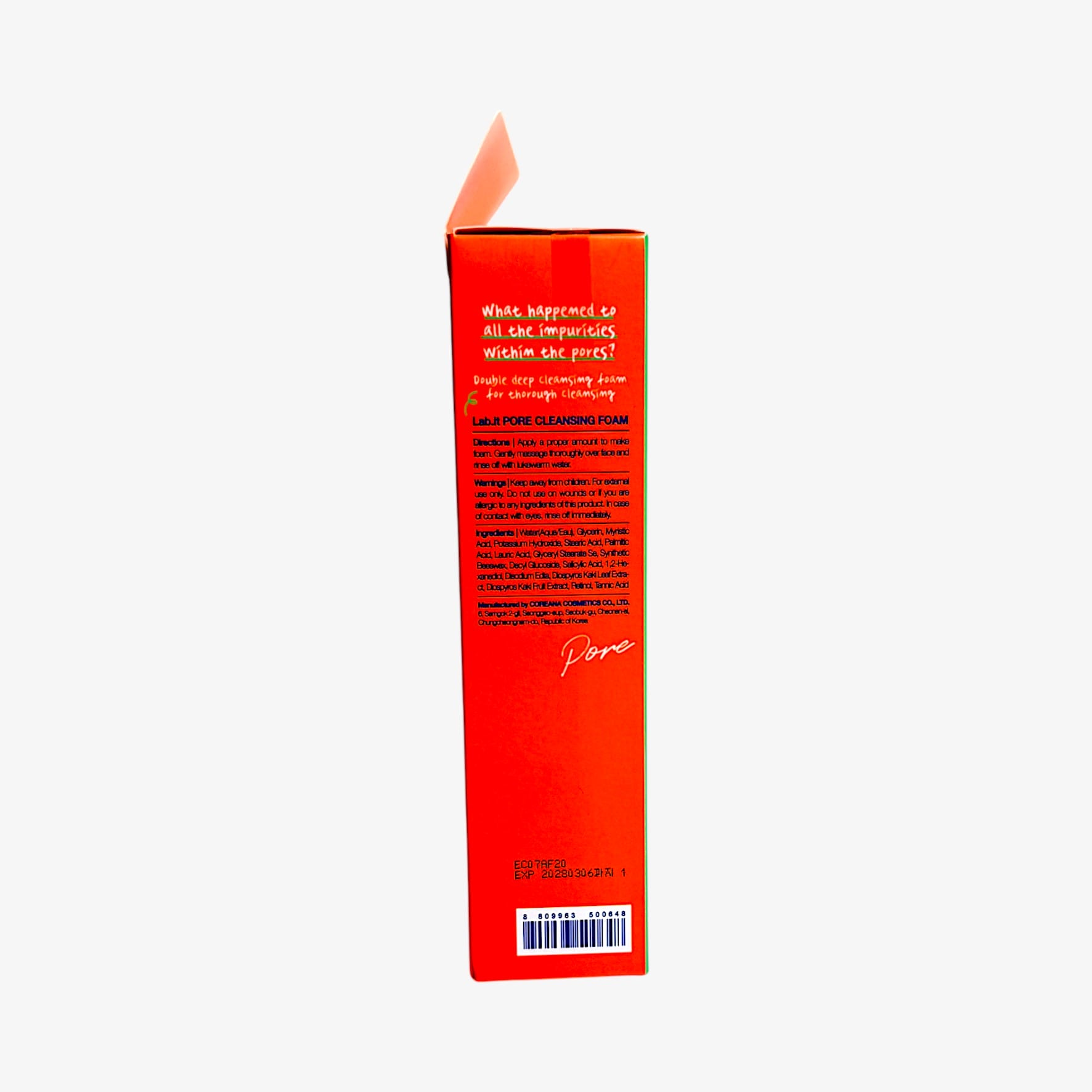 Dr.G pore foam review before and after