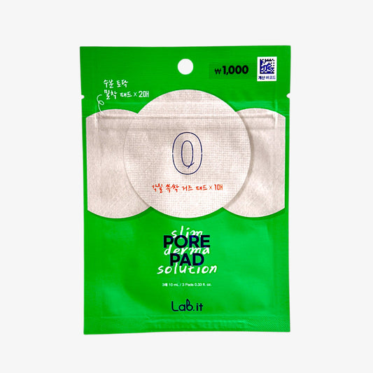 Best Korean exfoliating toner pads for pores – Lab.it Pore Pad 3 Sheets