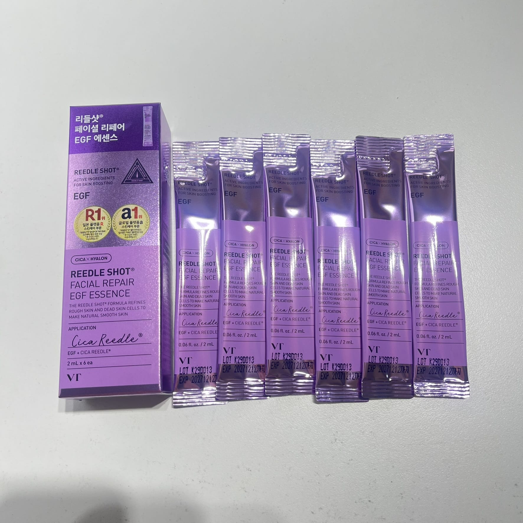 EGF skincare for pigmentation and redness