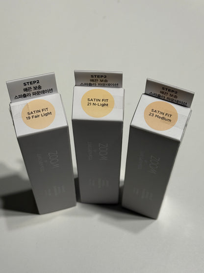 Jung Saem Mool Satin Fit Spatula Foundation 25ml 21 N-Light  - Korean Foundation | Spatula Foundation Satin Finish