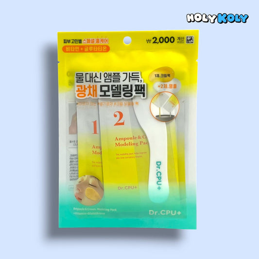 best Korean modeling mask for radiant skin – Dr.CPU Revitalizing Glow Cream Modeling Mask