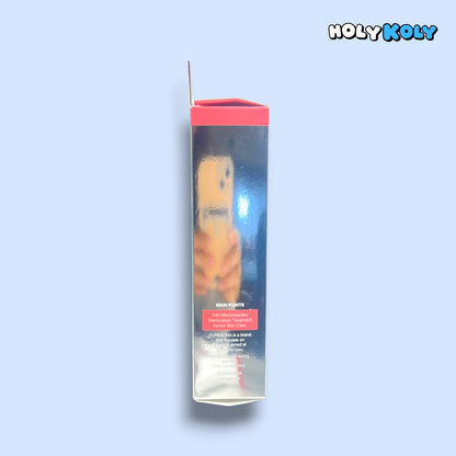 korean skincare derma roller with ergonomic handle