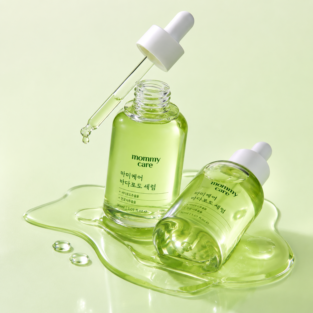 Mamicare Sea Grape Pore Refining Serum 30ml — Sea Grape Fucoidan + Anti-Sebum P + Quad HA | MFDS-Certified K-Beauty Pore Serum