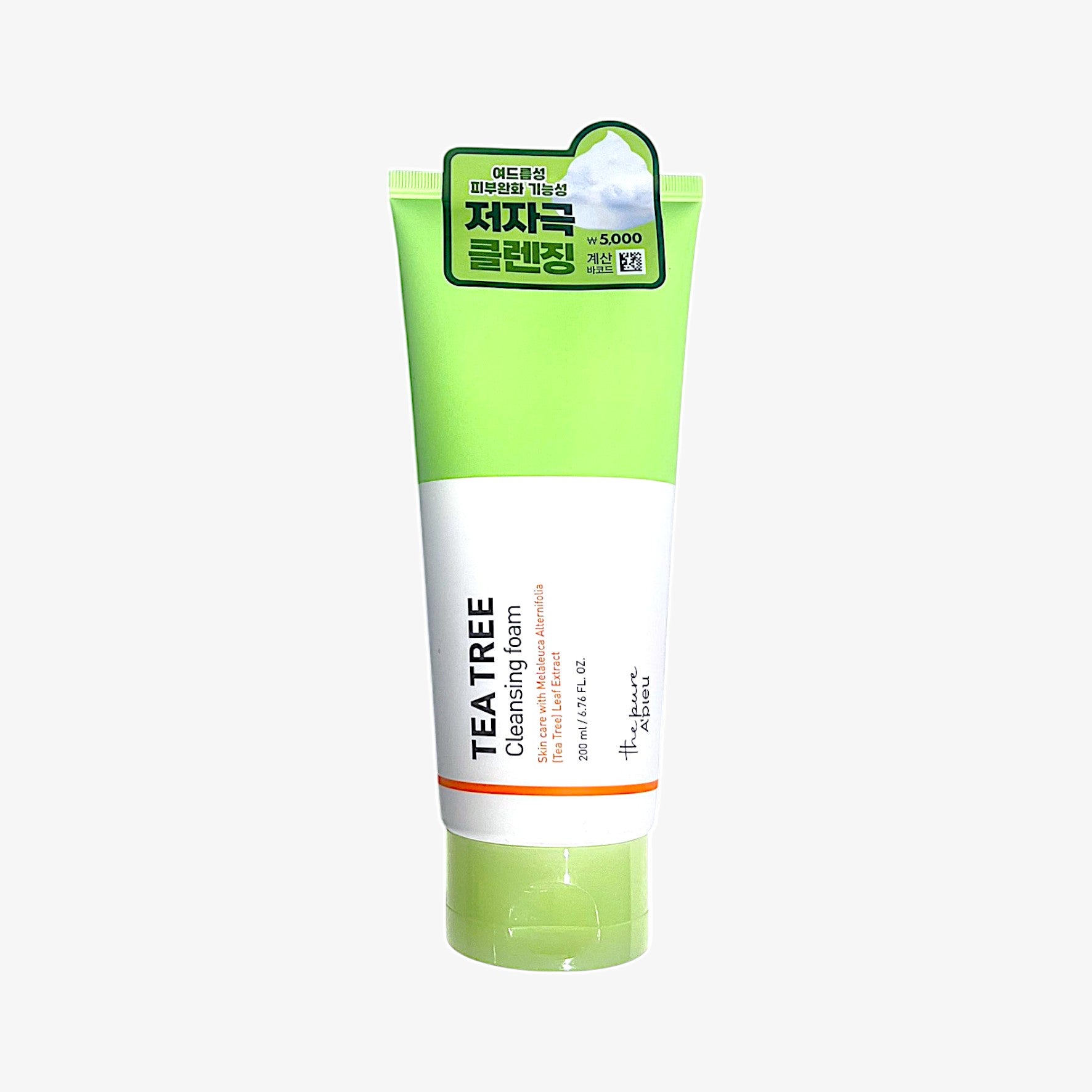 best tea tree face wash for acne Apieu The Pure Tea Tree Cleansing Foam