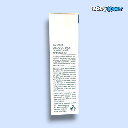 vitamin C ampoule for dark spots and acne scars