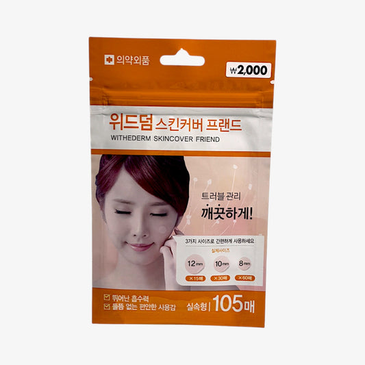 WITHDERM acne patches for sensitive skin – Skincover Friend 105