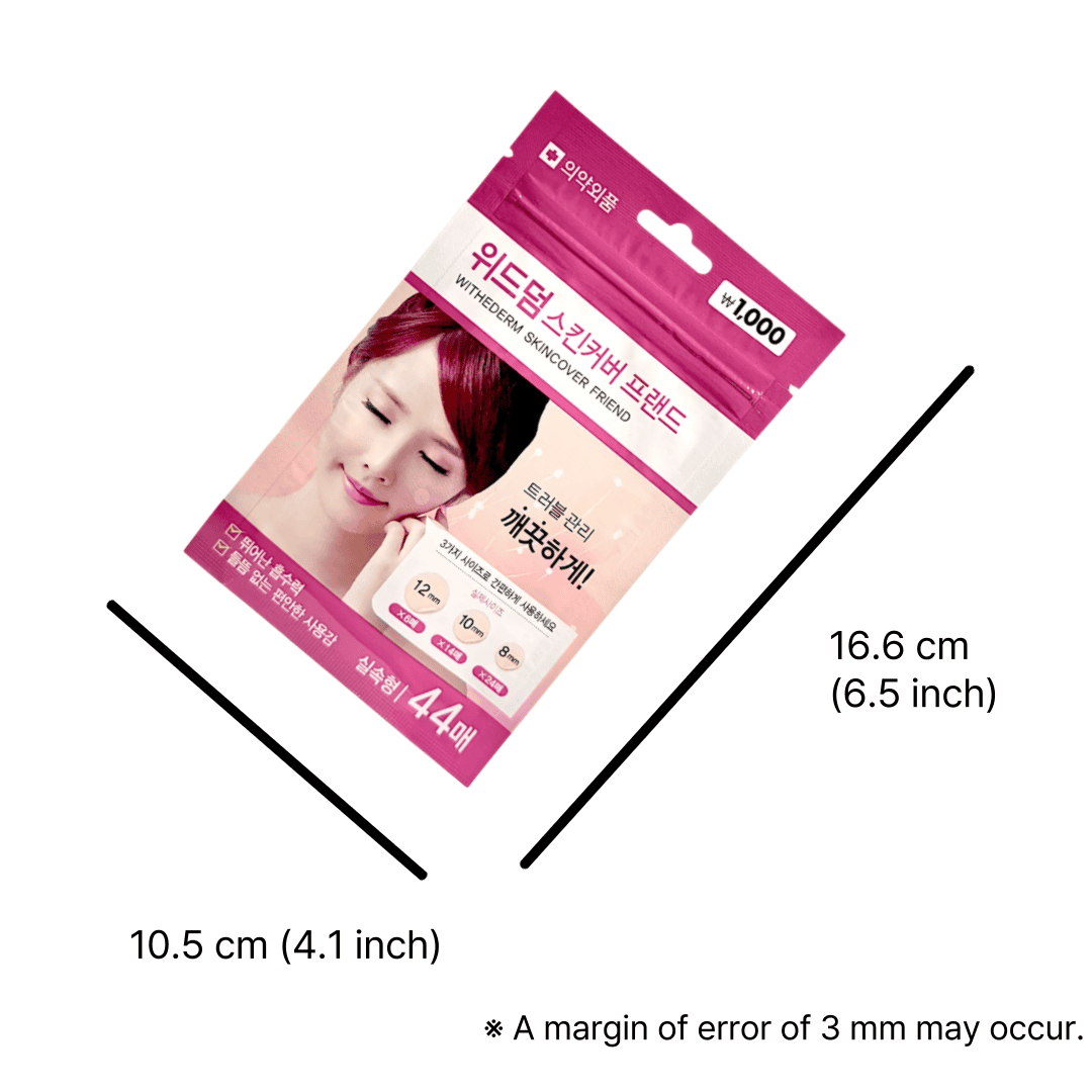 WITHDERM pimple patches reviews for clear skin