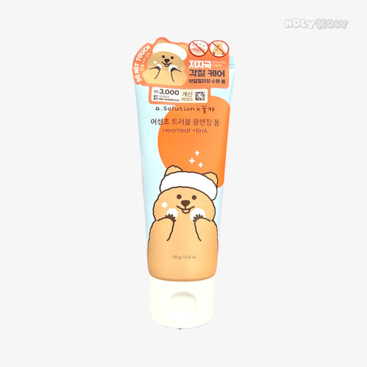 Houttuynia cordata cleanser a.solution Houttuynia Cordata Trouble Cleansing Foam 150g