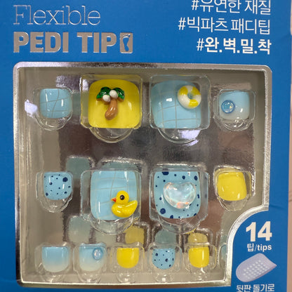 korean nail tip best press on toenails short
