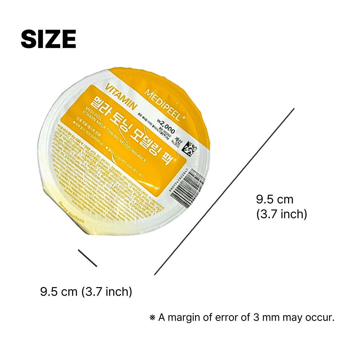 modeling mask for pigmentation and dark spots