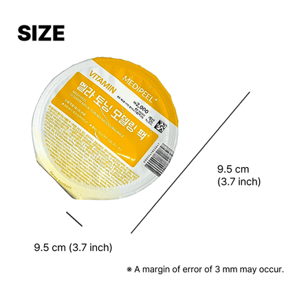 modeling mask for pigmentation and dark spots