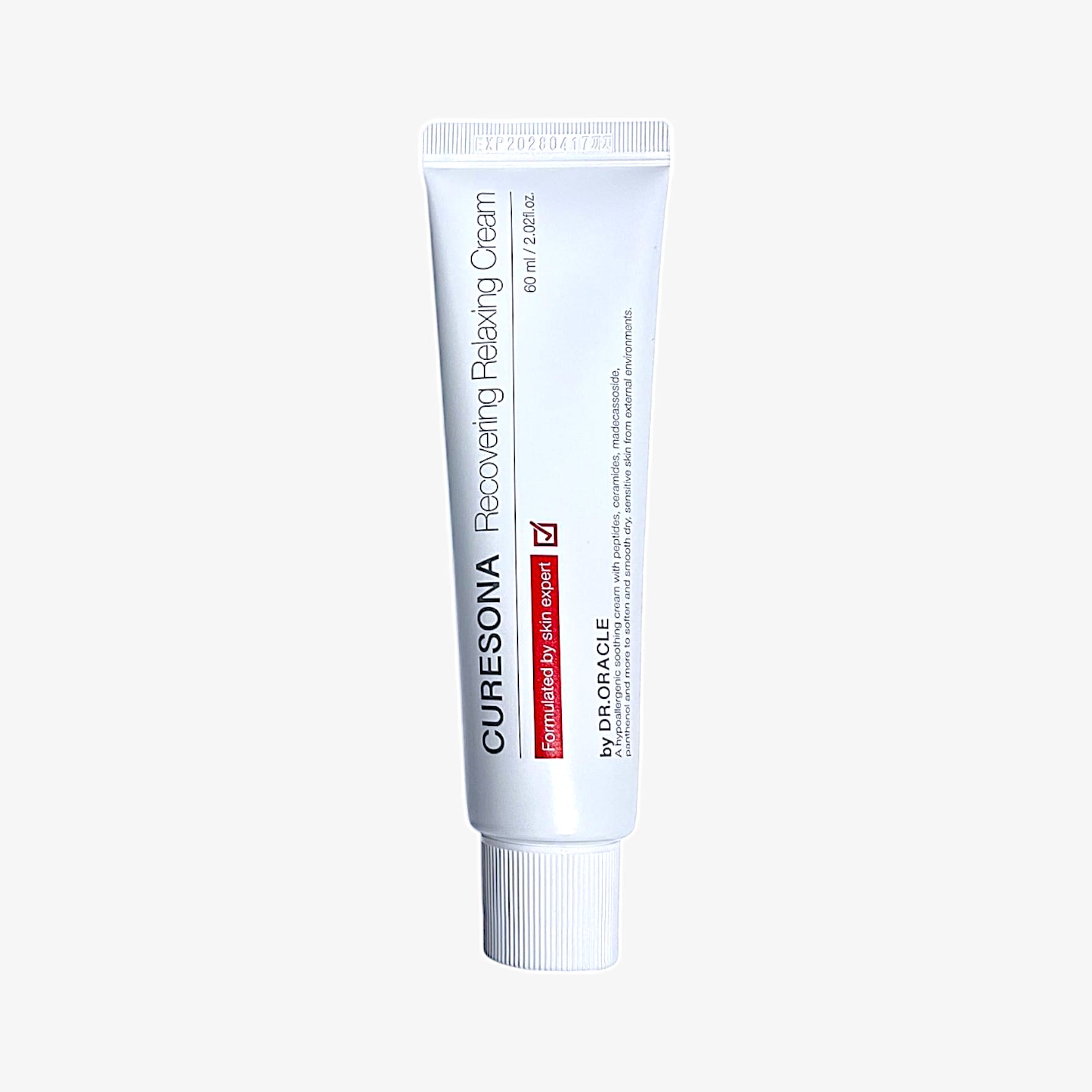 best Korean calming moisturizer for irritated skin – Curesona Recovering Relaxing Cream