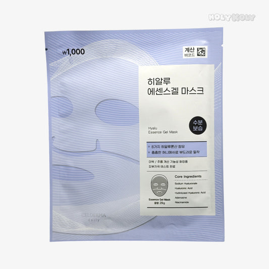hyaluronic acid mask CELDERMA Daily Hyalu Essence Gel Mask