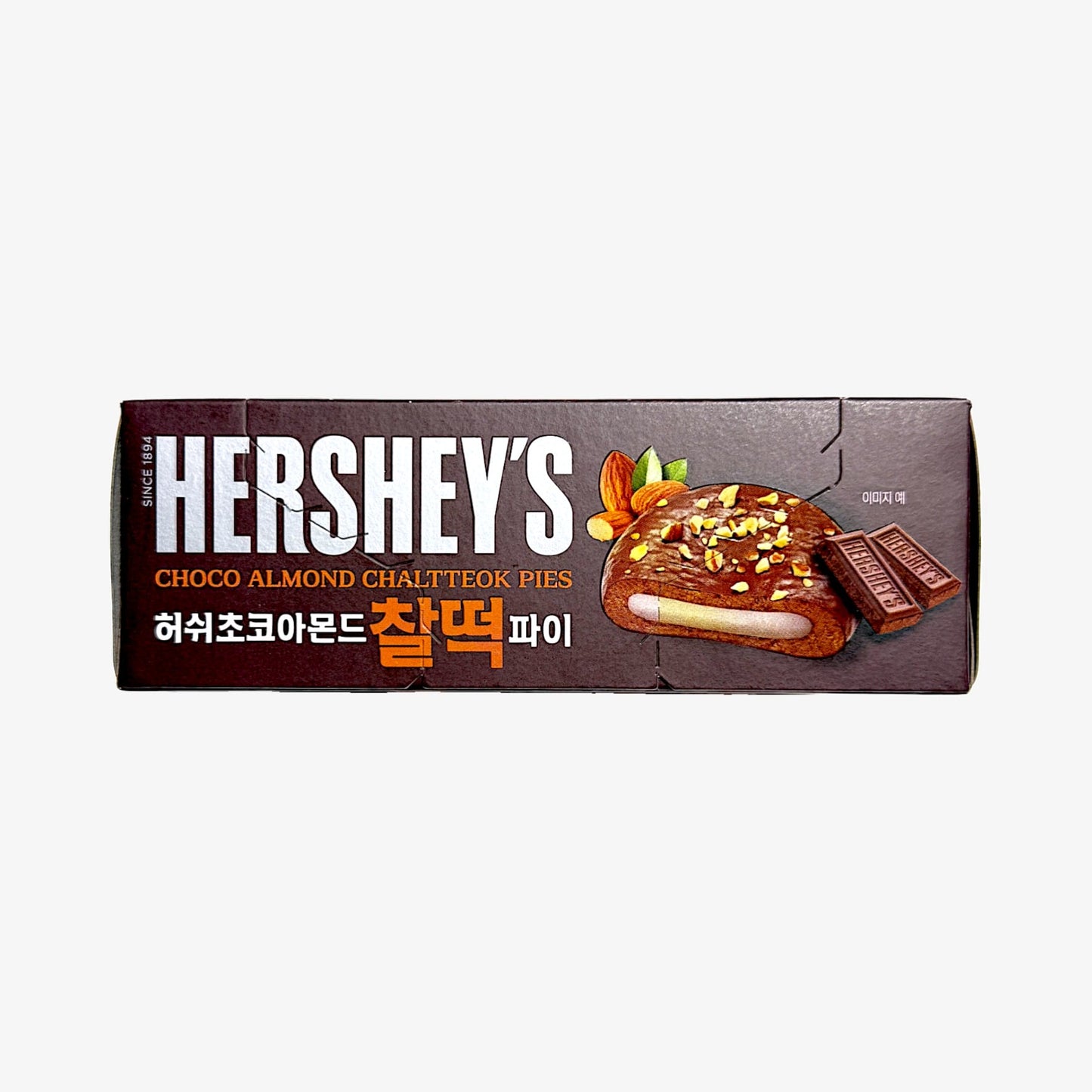 korean snacks with rich chocolate and almond