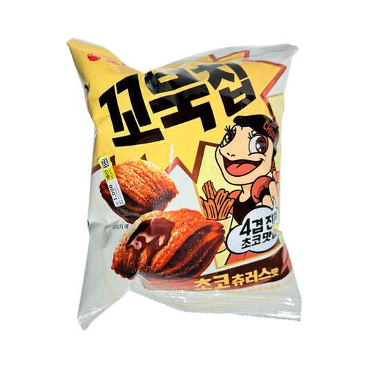 korean churros chips snack – Orion Turtle Chips Choco Churros