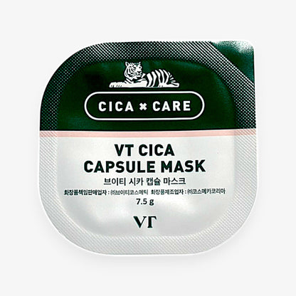 soothing face mask in capsule form for acne-prone skin
