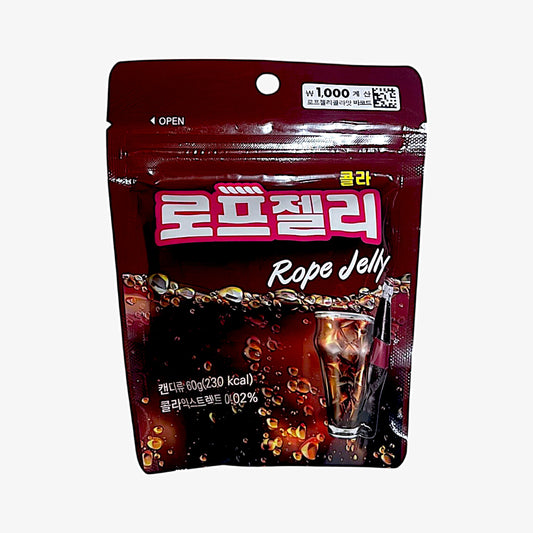 korean cola rope jelly Rope Jelly Cola Flavor 60g
