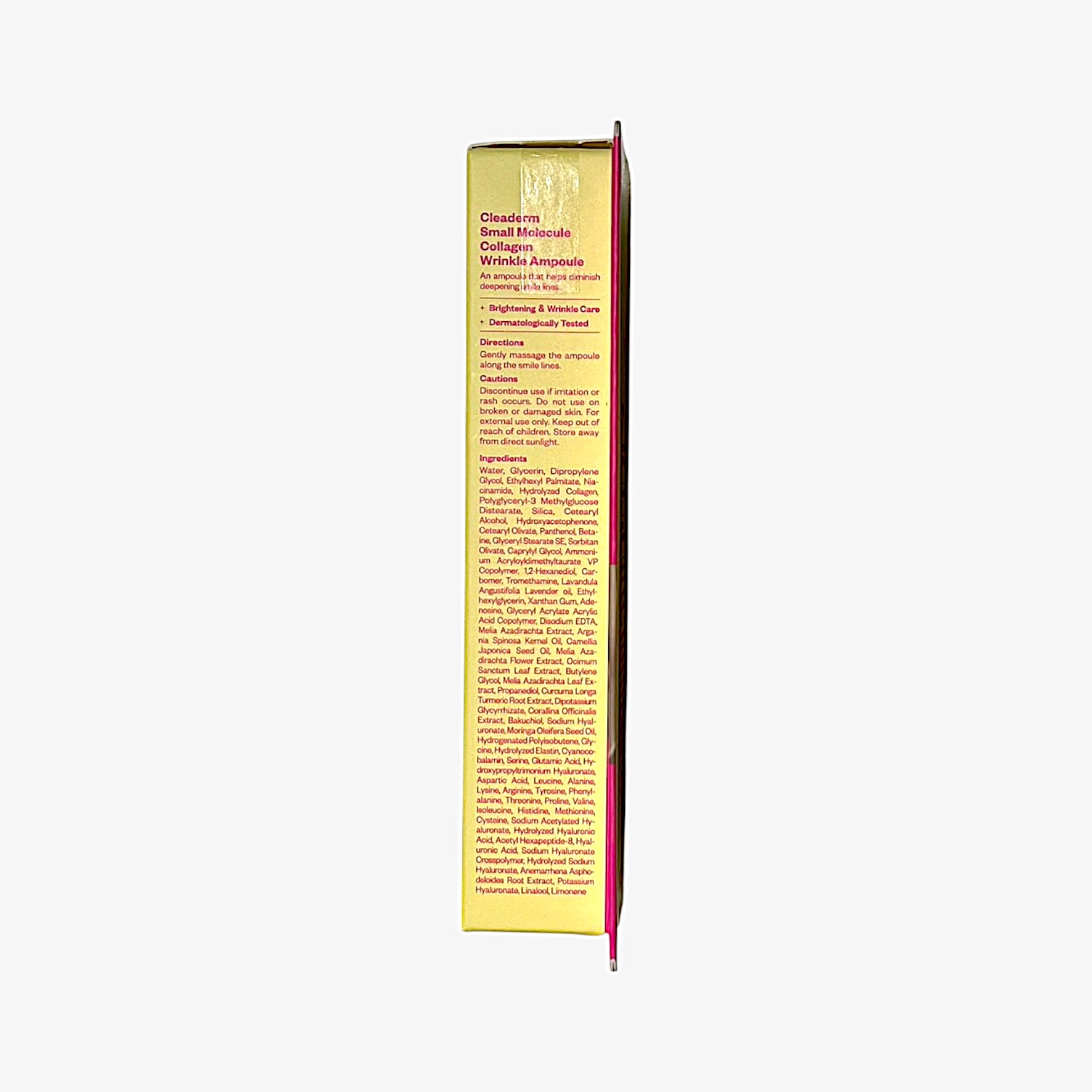 korean collagen ampoule for mature skin