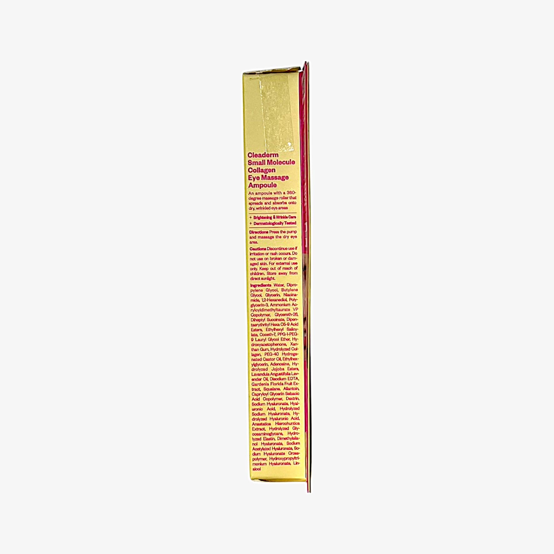 korean collagen eye serum with peptides