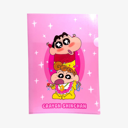 crayon shin chan folder set for school - Jjanggu L Folder 2pcs