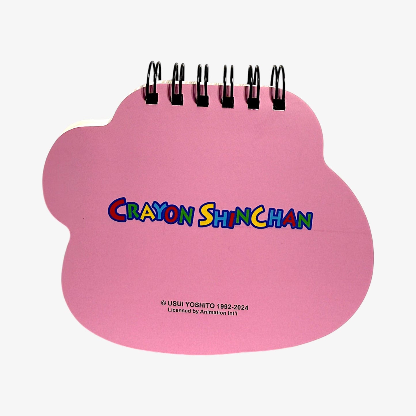 crayon shin chan notebook + sticky notes